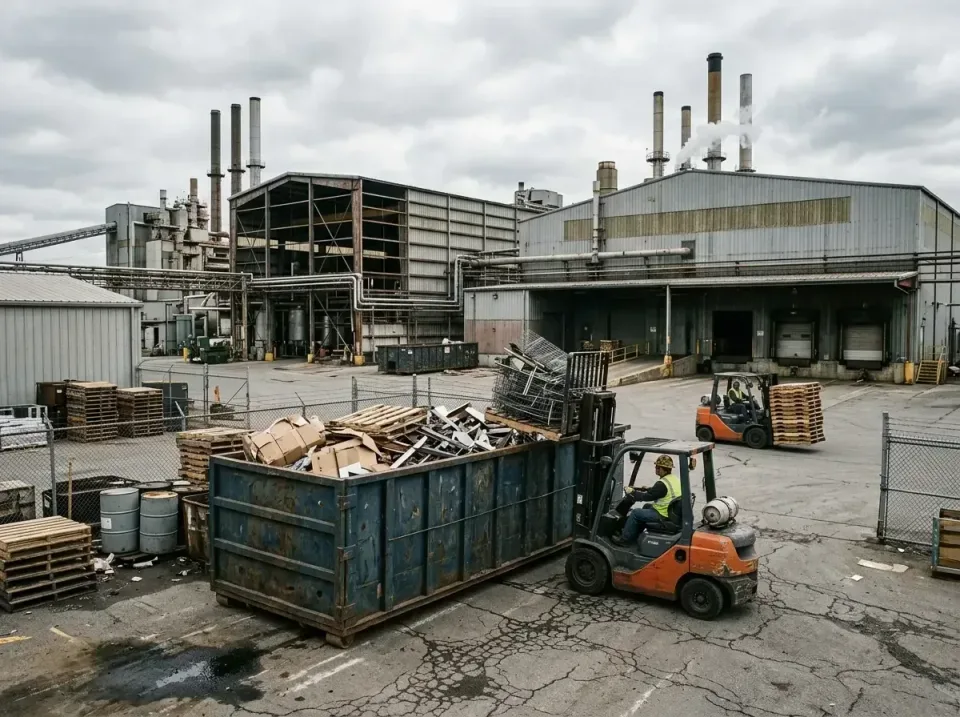 industrial-factory-scrap-conta-003 — frequently asked questions, Cheap Roll-off Dumpster Rentals in Calera, AL
